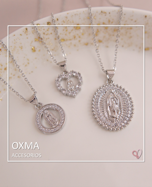 CONJUNTO VIRGEN GUADALUPE PLATEADO