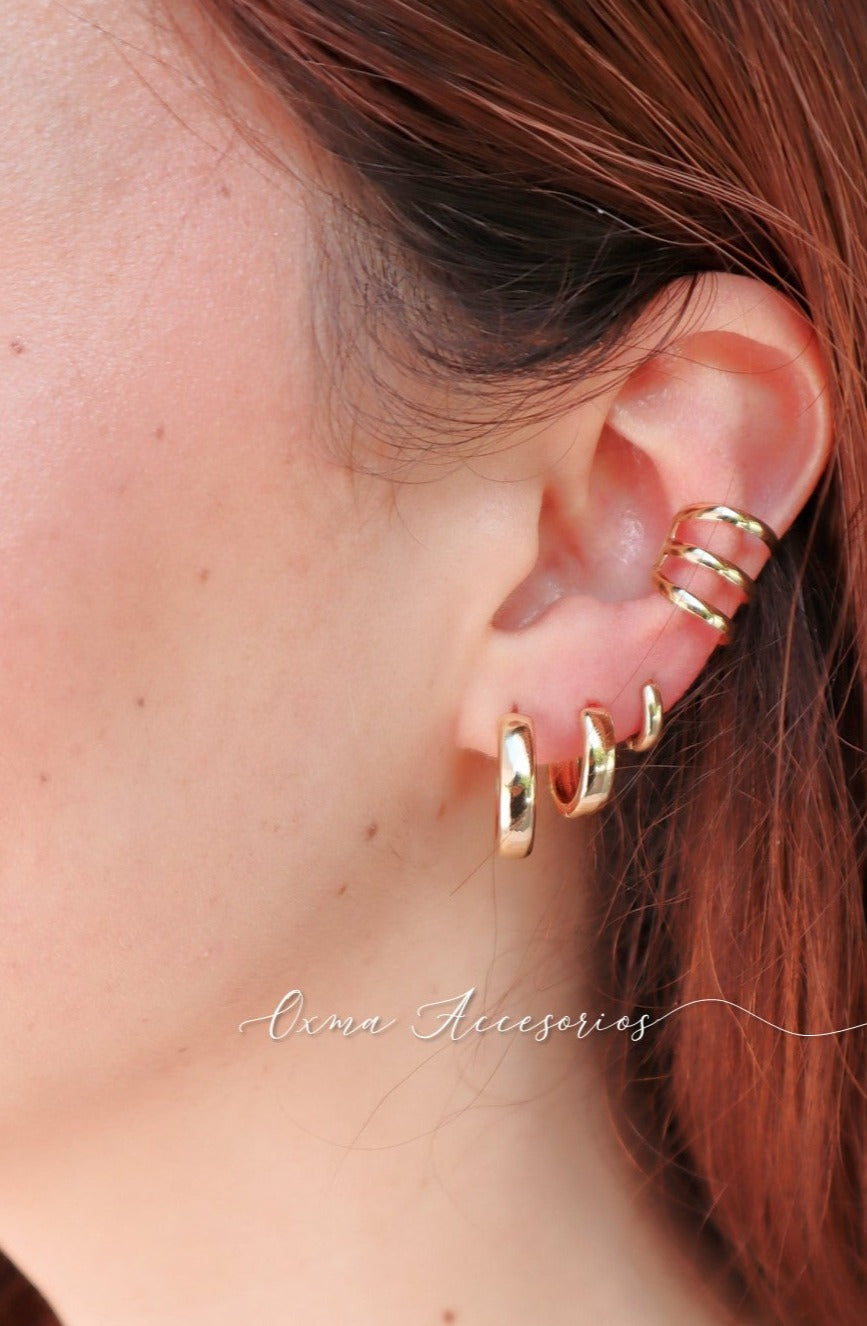 EARCUFF LINEAS LISO