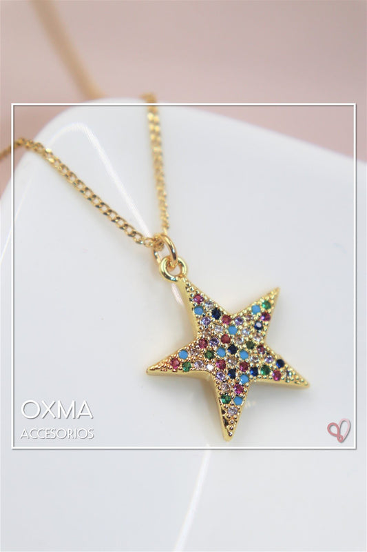 COLLAR ESTRELLA COLORES